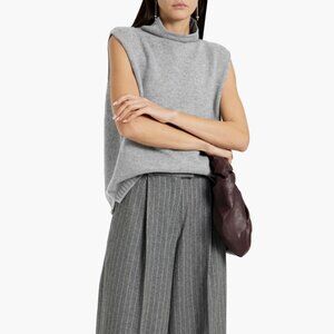Lisa Yang Tova cashmere sweater vest in grey • size S/M